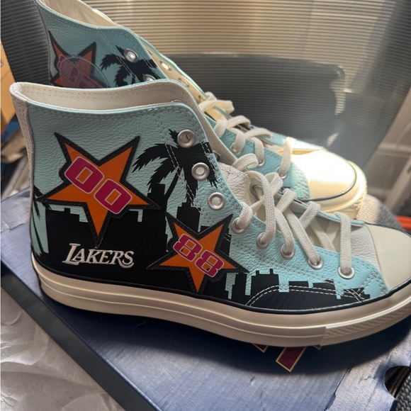 Converse Chuck Taylor All Star 70 Hi - Chinatown Market NBA Los Angeles Lakers - Picture 5 of 9